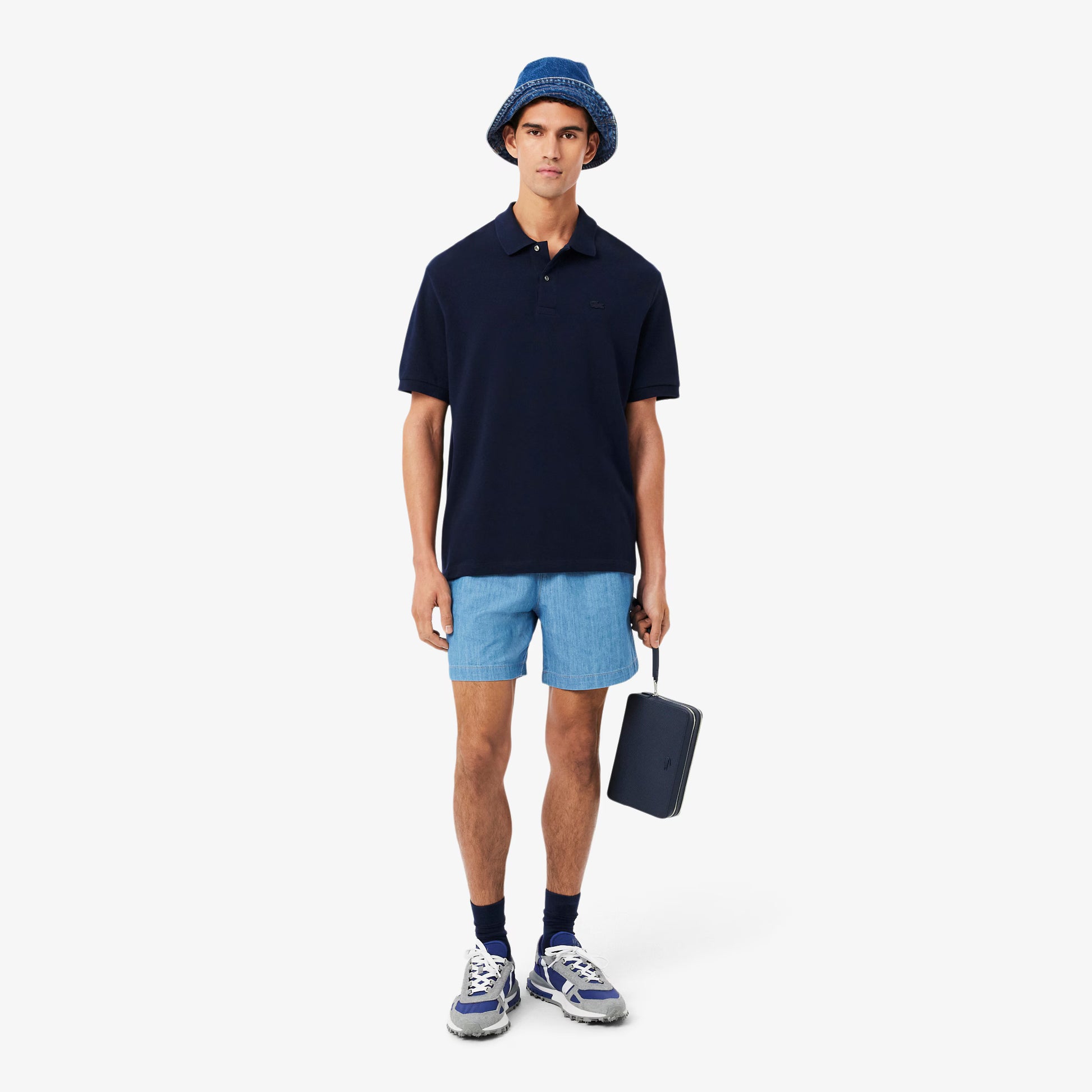 Loose Fit Heavy Piqué Polo Shirt