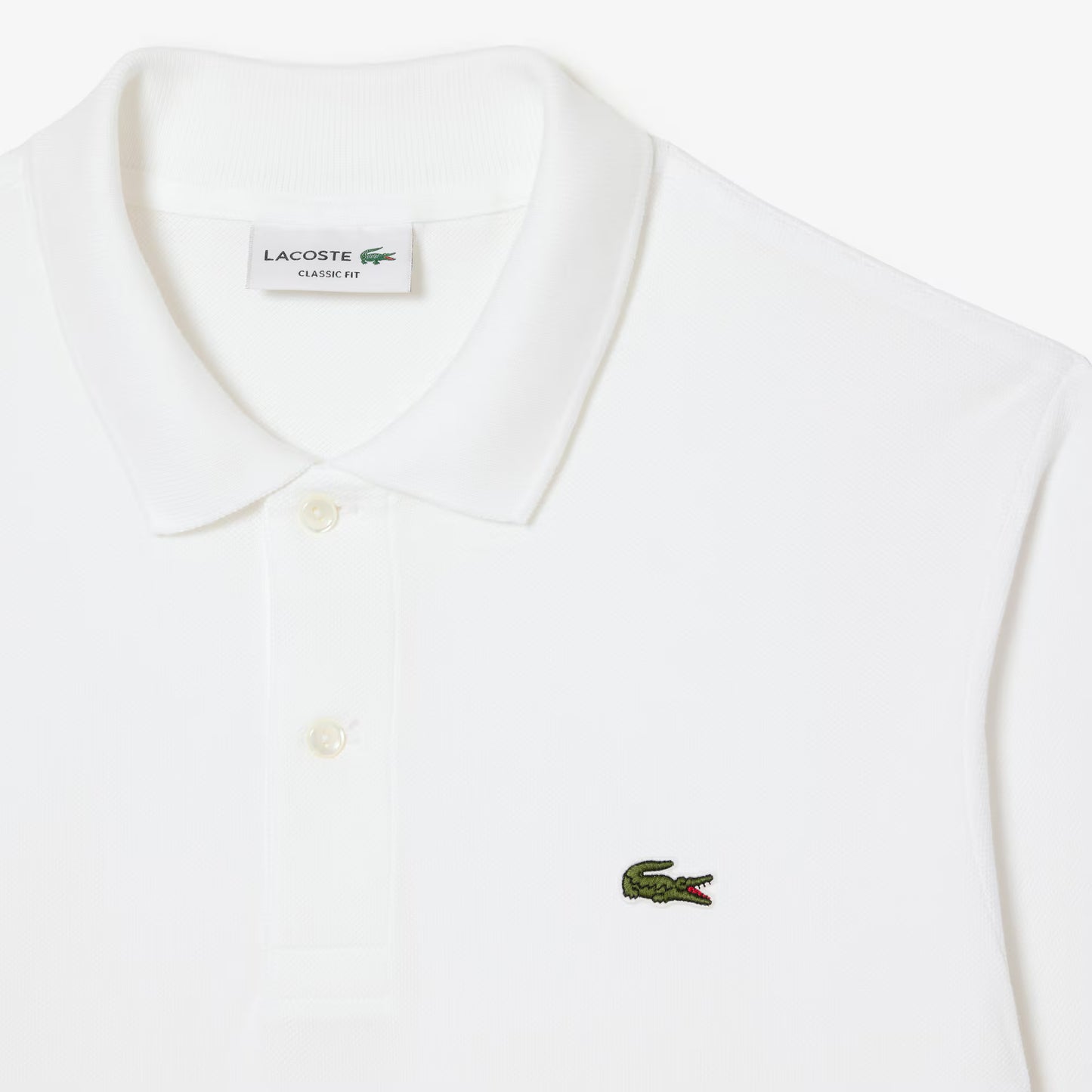 Classic Fit Long Sleeved L.12.12 Polo Shirt