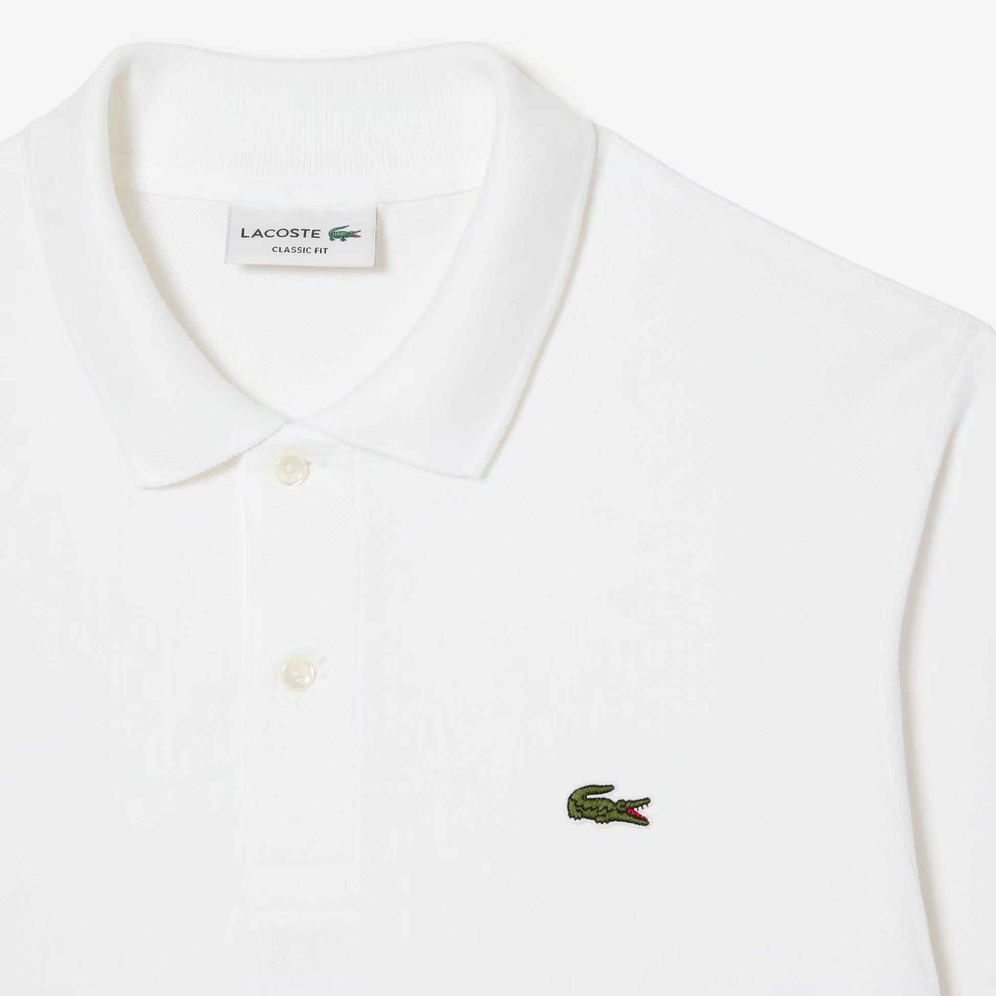 Classic Fit Long Sleeved L.12.12 Polo Shirt