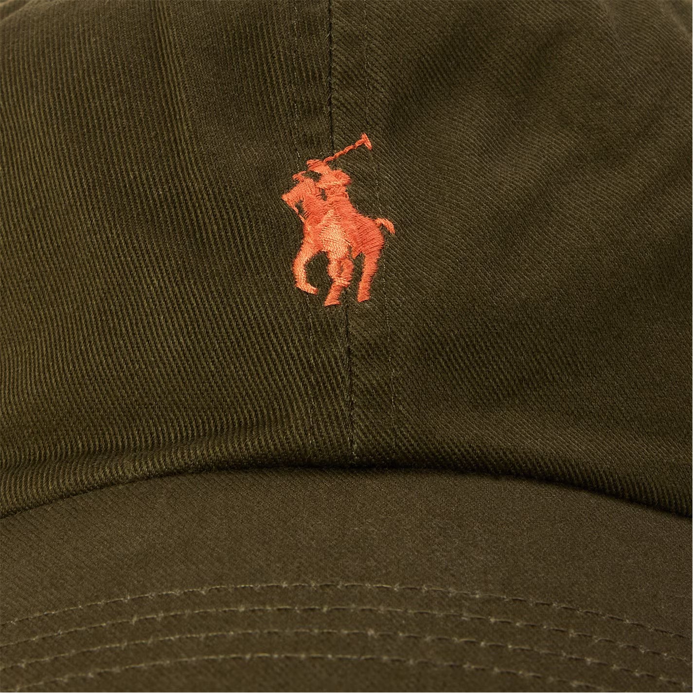 Cotton Chino Pony Baseball Cap