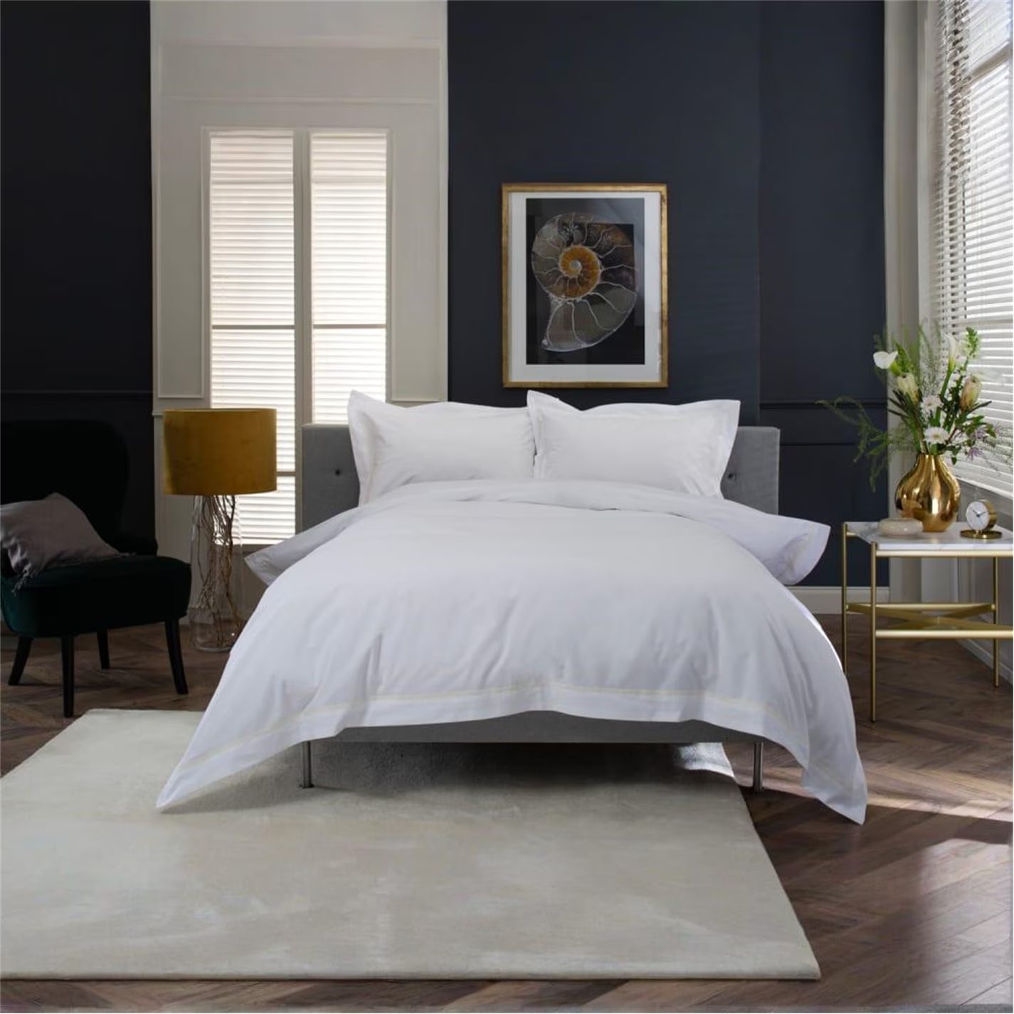 Hampstead Percale Cotton Duvet Set