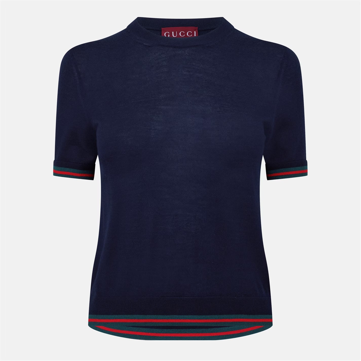 GUCCI Crew Neck Knitted Wool Jumper