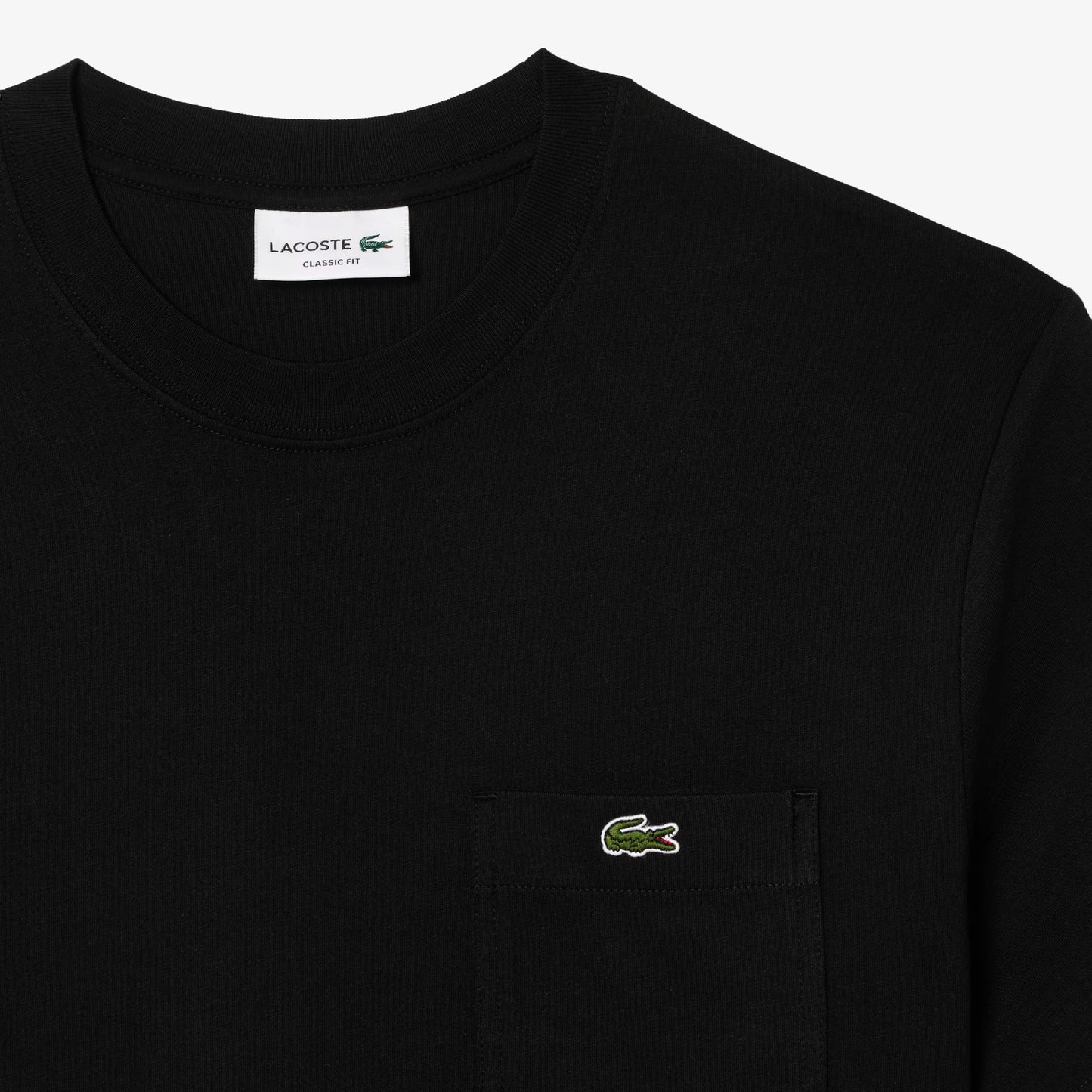Cotton T-shirt with Breast Pocket