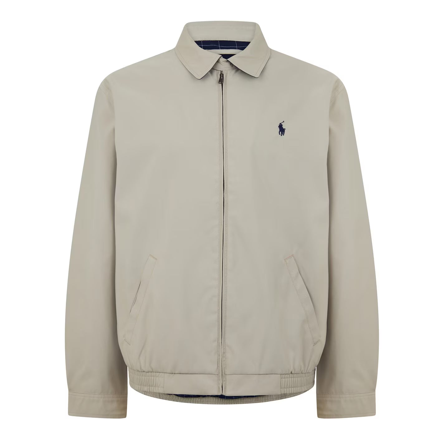 POLO RALPH LAUREN Men's Bi-Swing Cotton Water Resistant Harrington Jacket