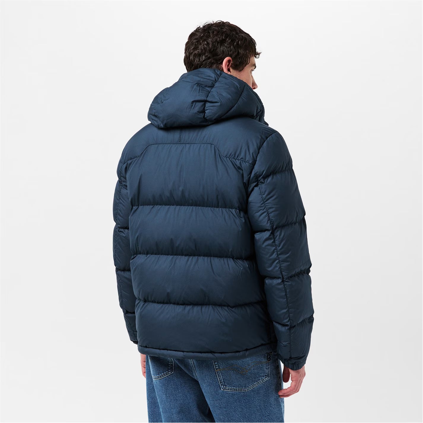Men's El Cap Water Resistant Duck Down Detachable Hood Short Puffer Jacket
