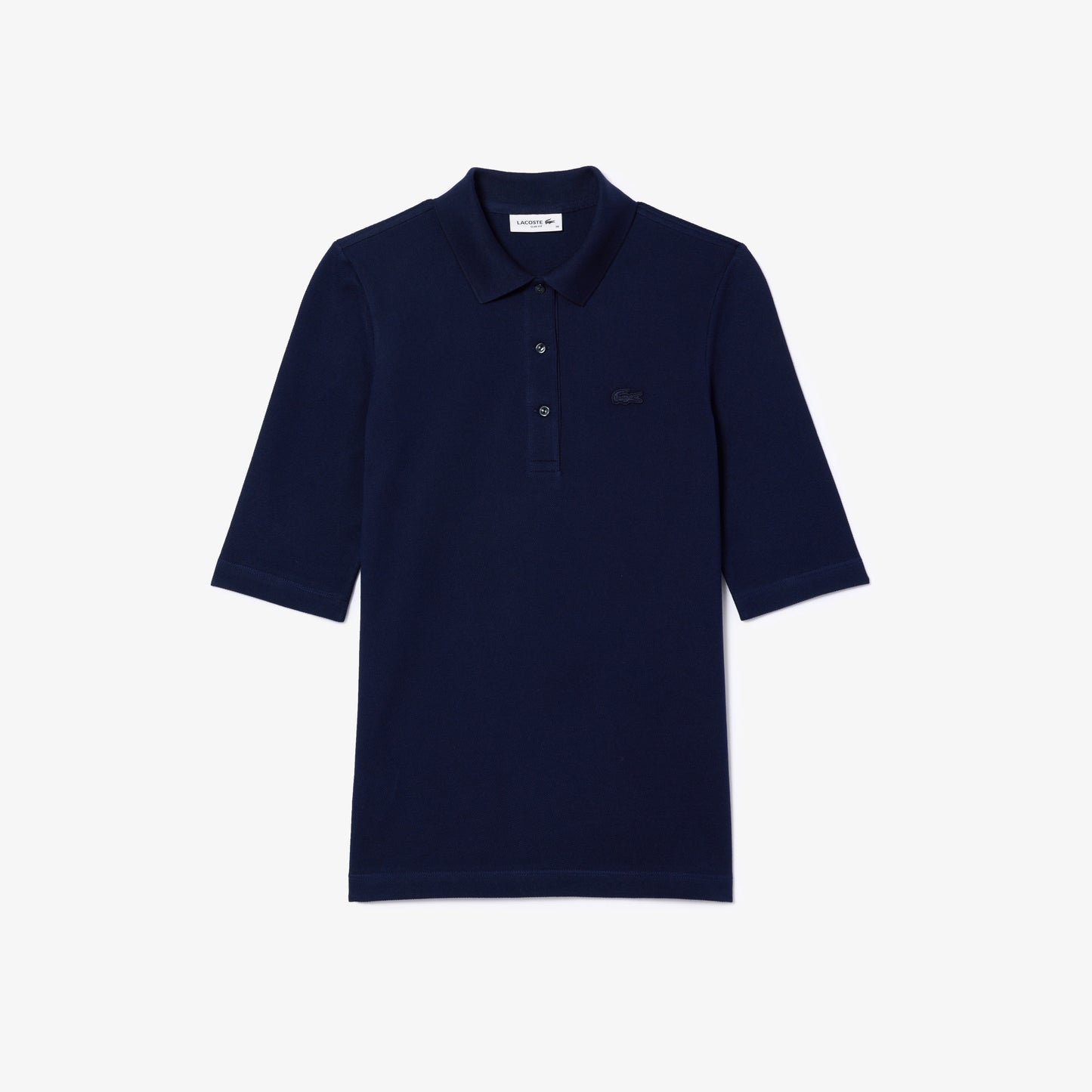 Slim Fit L.12.D Three Quarter Sleeve Polo Shirt