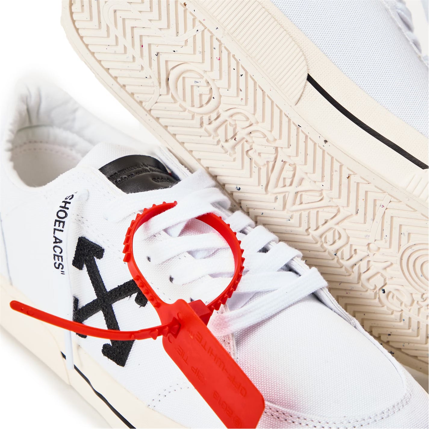 Women's Low Vulcanised Canvas Trainers, Classic Four Arrows Sneakers