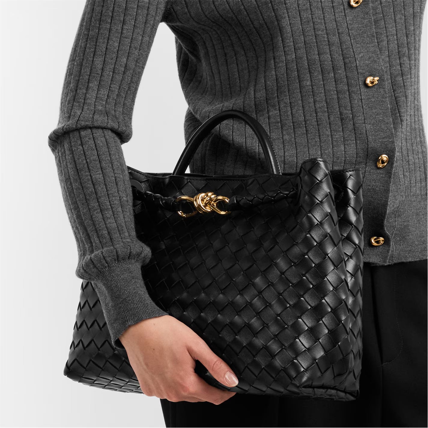BOTTEGA VENETA Medium Andiamo Tote Bag