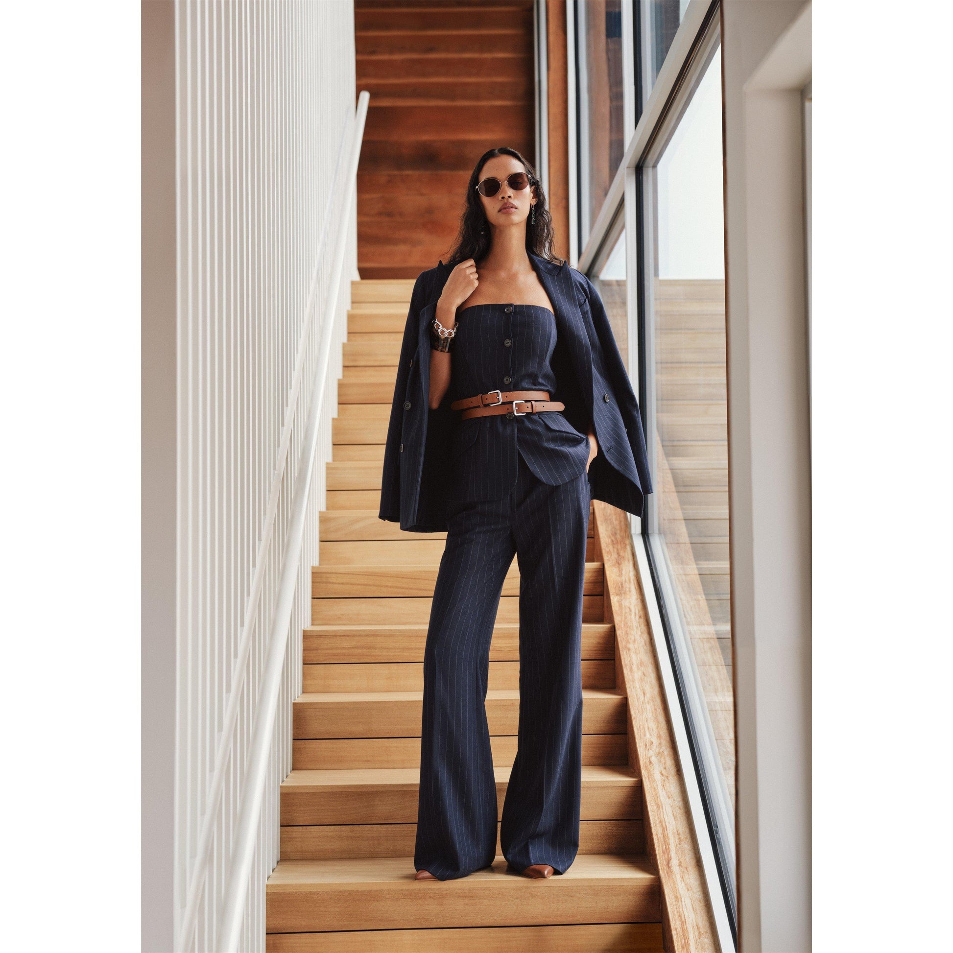 Lauren by Ralph Lauren Metal Ball Earring Trio Set