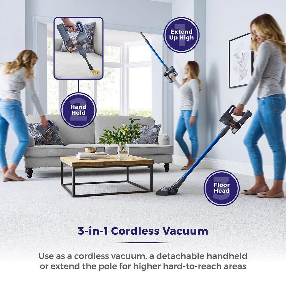 VL30 Plus 22.2V Cordless 3-IN-1 DC Vacuum Cleaner
