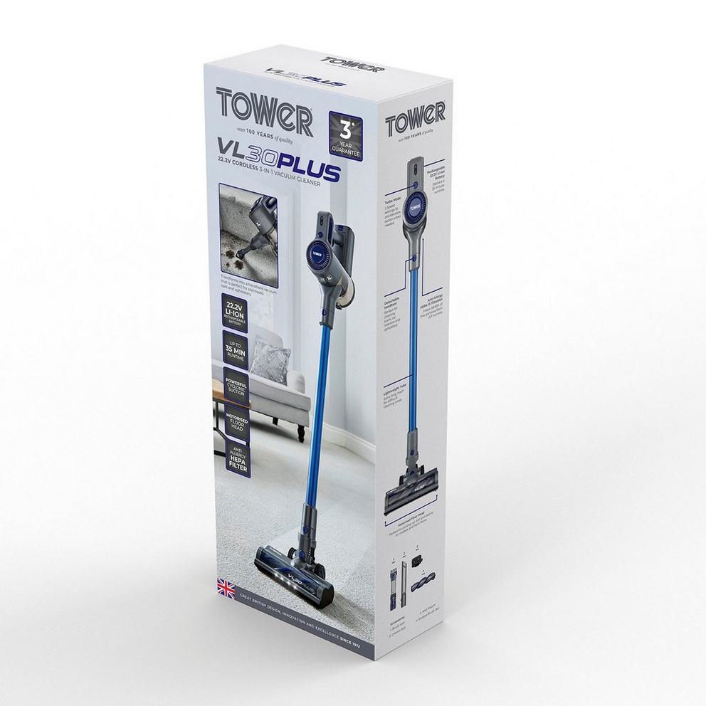 VL30 Plus 22.2V Cordless 3-IN-1 DC Vacuum Cleaner