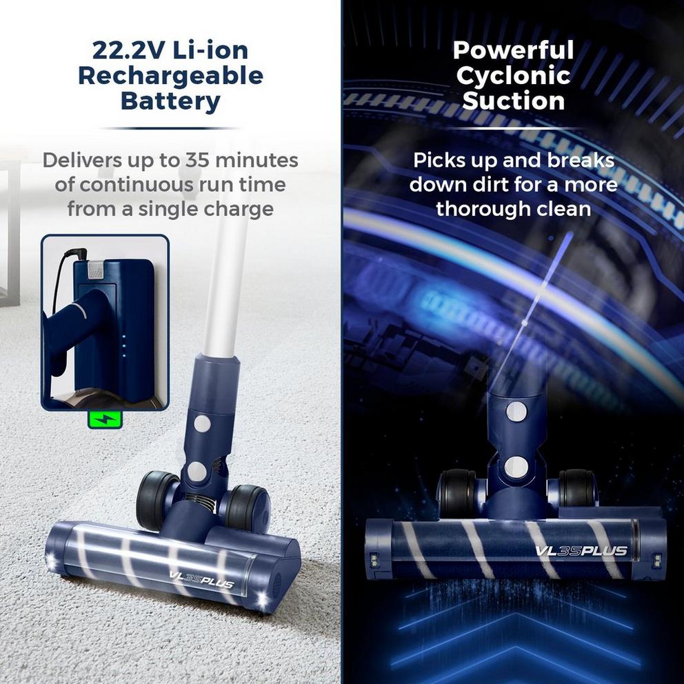 VL35 Plus Anti Tangle Vacuum Cleaner 3-IN-1 DC 150