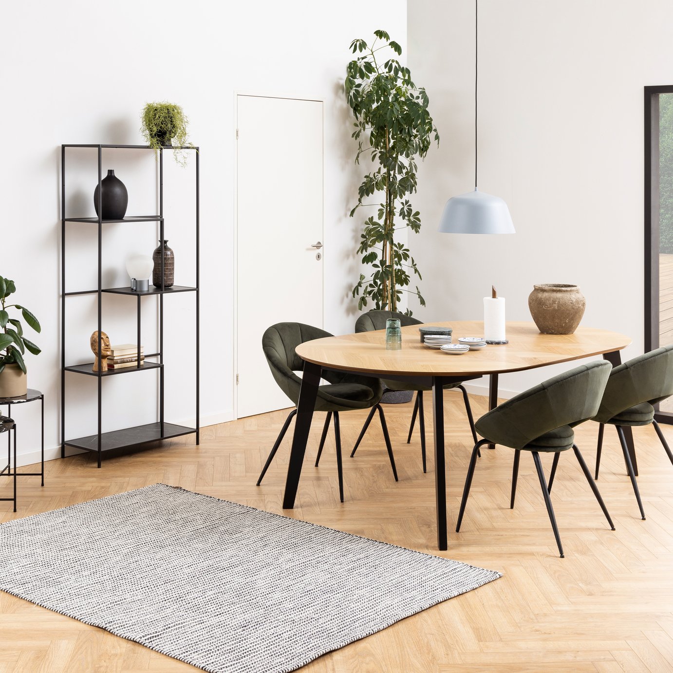 Furniture To Go Georgetown Ext 6 Seater Dining Table-Natural