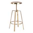 Furniture To Go Goose Metal Bar Stool - Brass