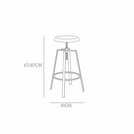 Furniture To Go Goose Metal Bar Stool - Brass