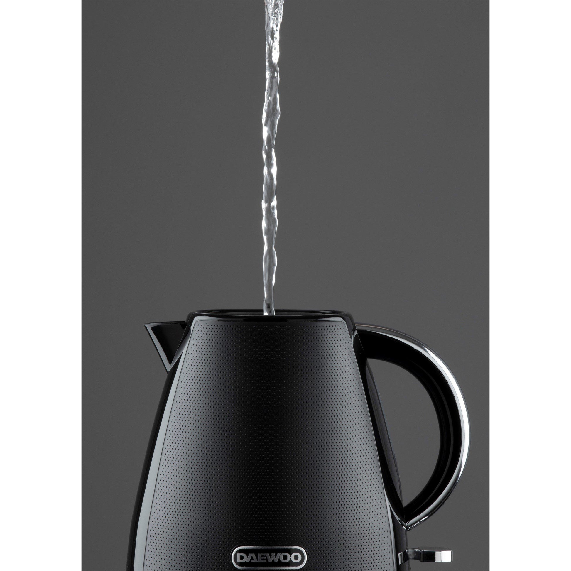 STIRLING 1.7L 3KW PYRAMID KETTLE BLACK