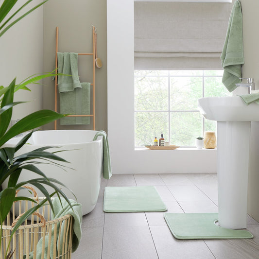Catherine Lansfield Anti Bacterial Towel Bale - Sage