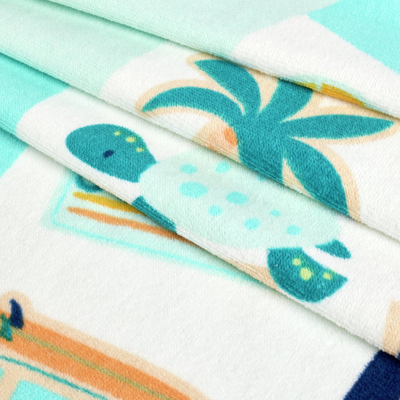 Argos Home Surfboard Novelty Beach Towel - Teal