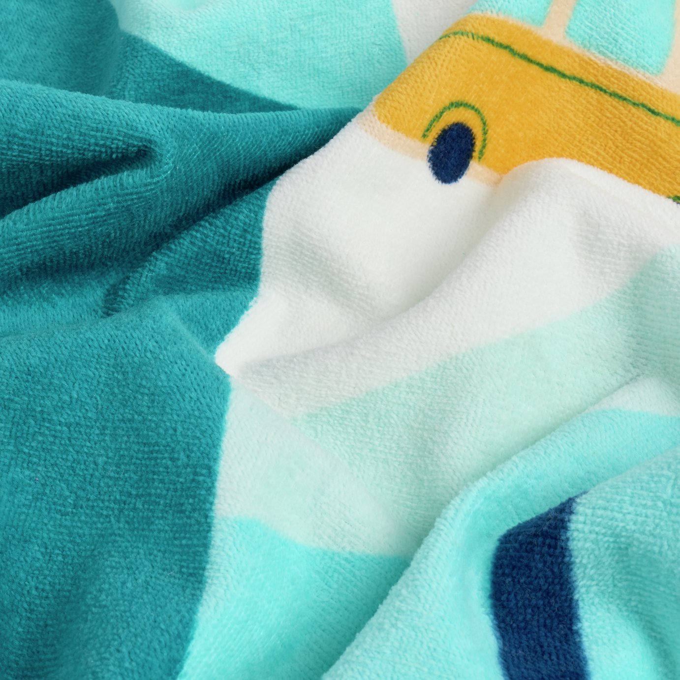 Argos Home Surfboard Novelty Beach Towel - Teal