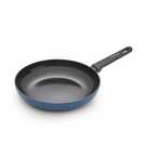 Morphy Richards 28cm Non Stick Aluminium Frying Pan - Blue