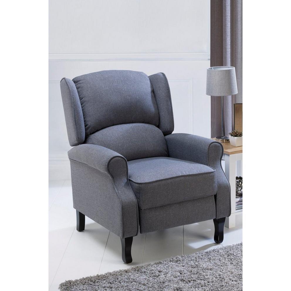 Classic Fabric Recliner Armchair