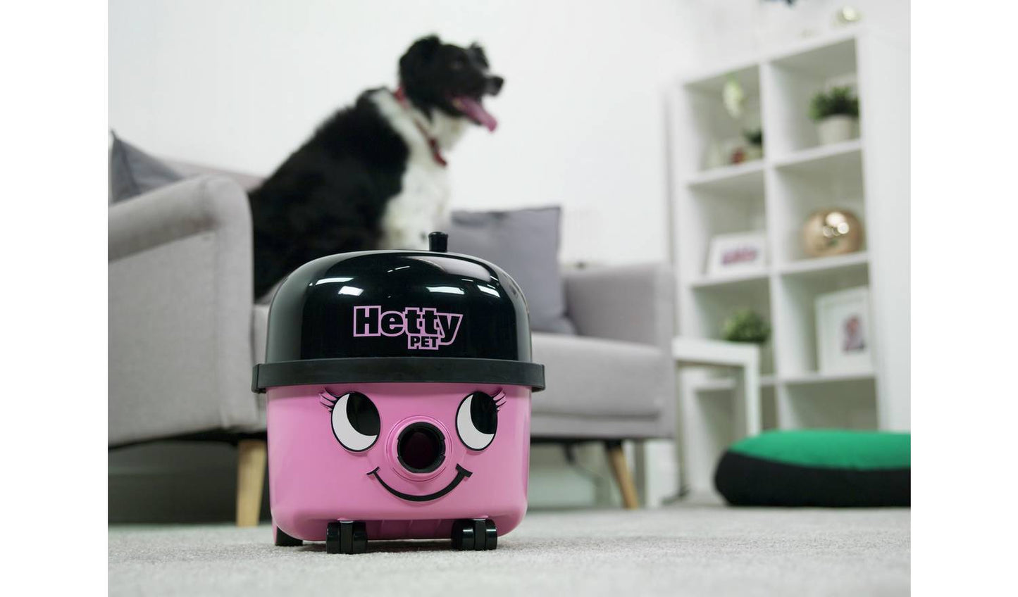 Hetty Pet Corded Bagged Cylinder Vacuum Cleaner