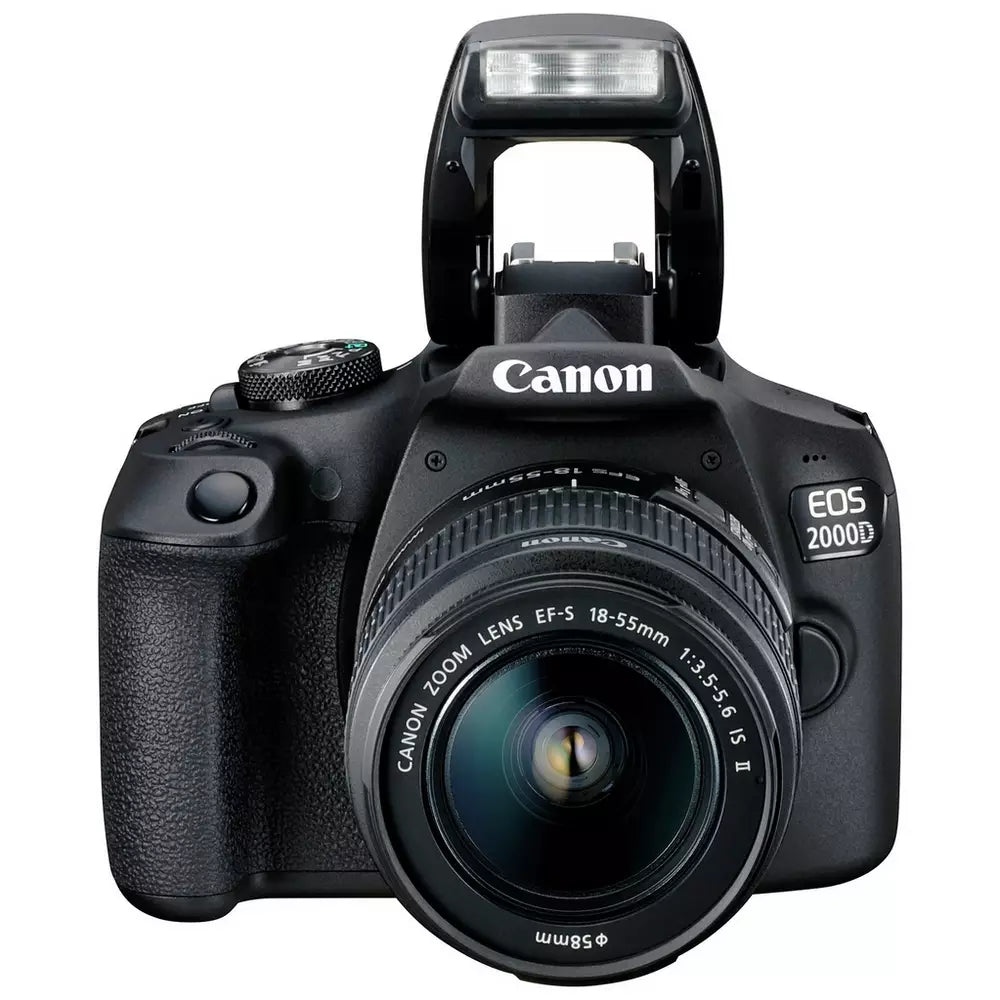 Canon EOS 2000D DSLR Camera with 18-55mm IS Lens