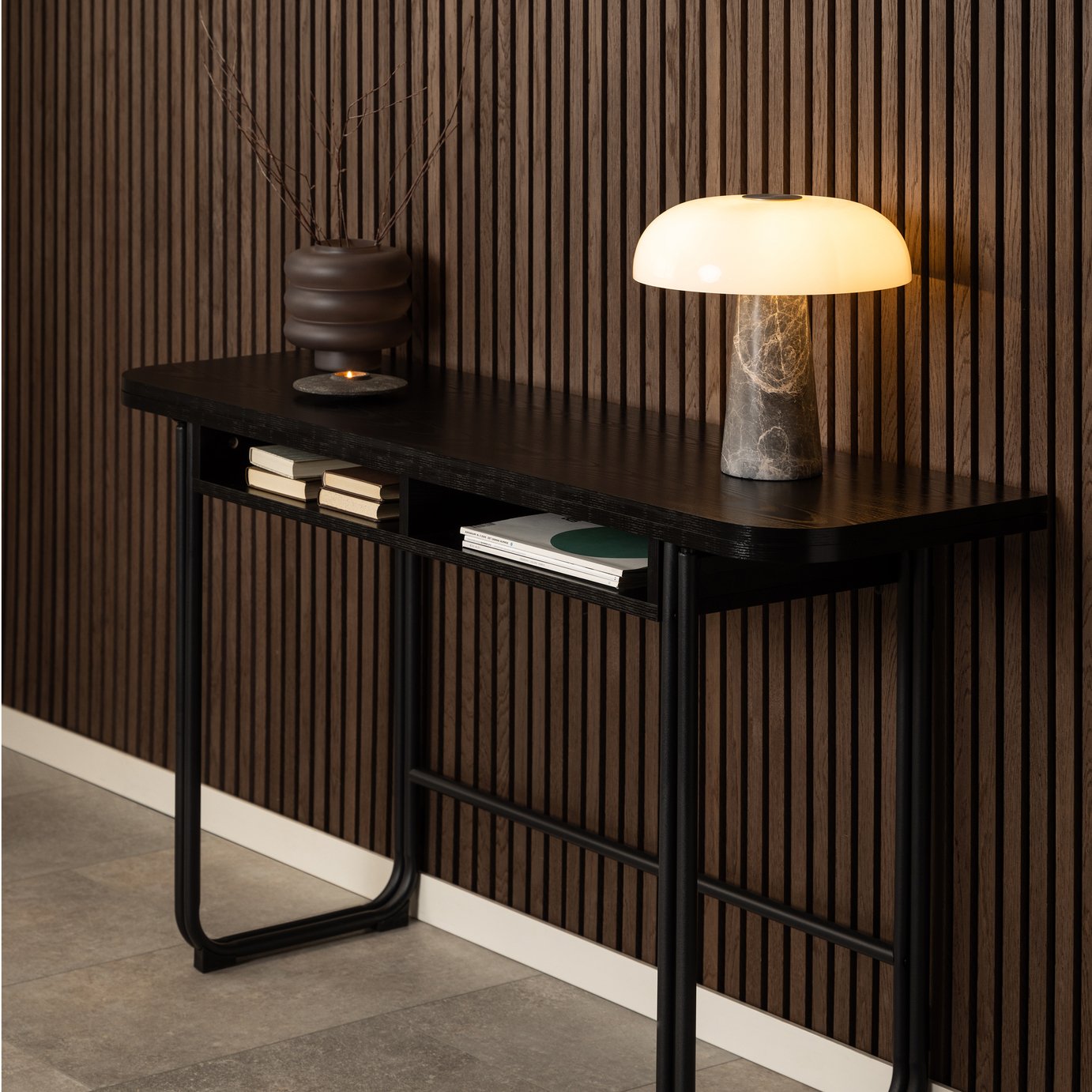 Furniture To Go Darlington Ext 4 Seater Dining Table - Black