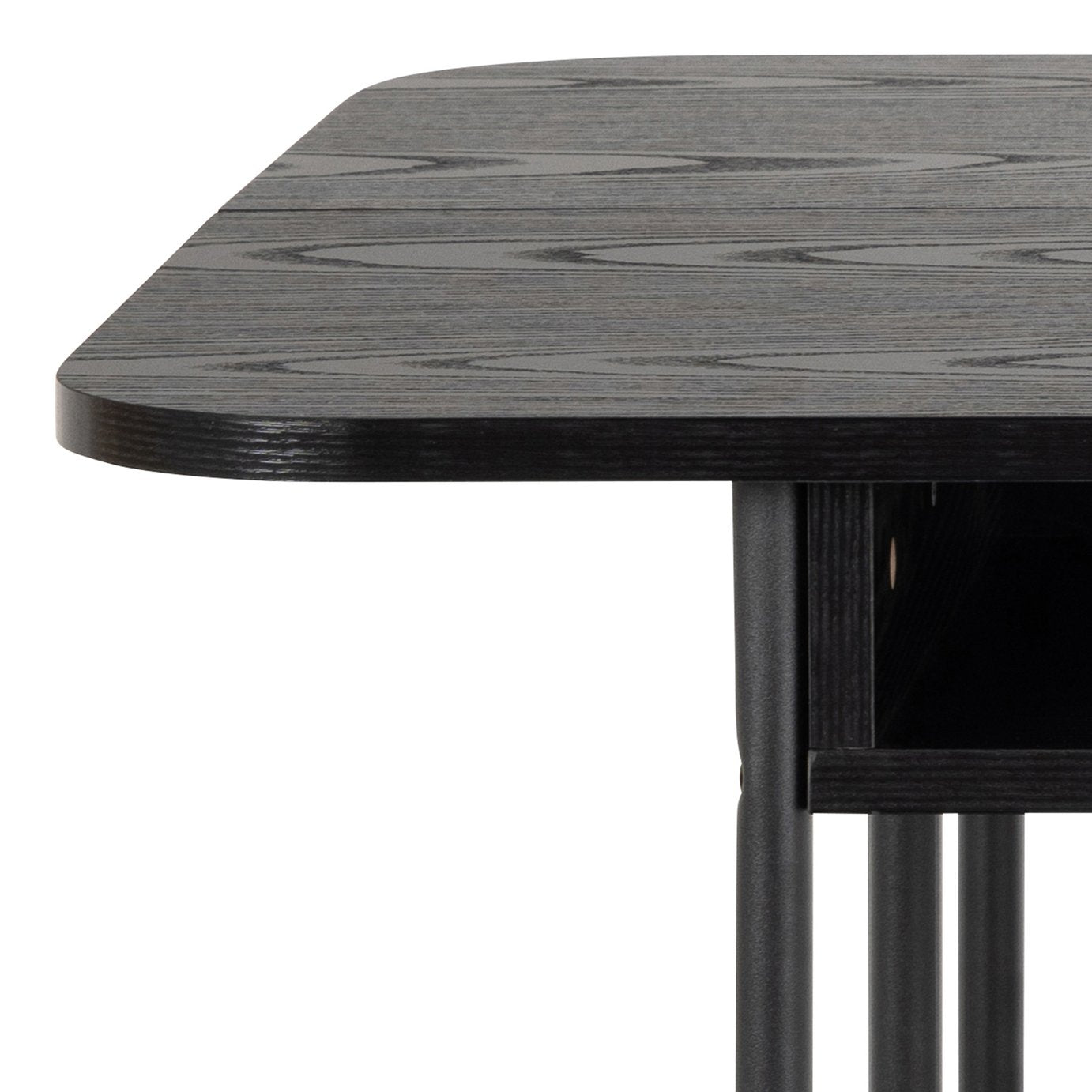 Furniture To Go Darlington Ext 4 Seater Dining Table - Black