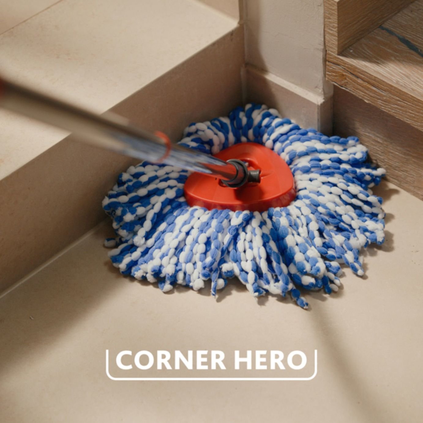 Vileda H2Pro Spin Mop Refill Pad - Pack of 2