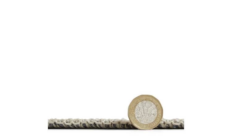 Catherine Lansfield Deco Green Flatweave Rug - 76x150cm