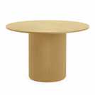 Julian Bowen Louis 4 Seater Round Dining Table - Light Oak