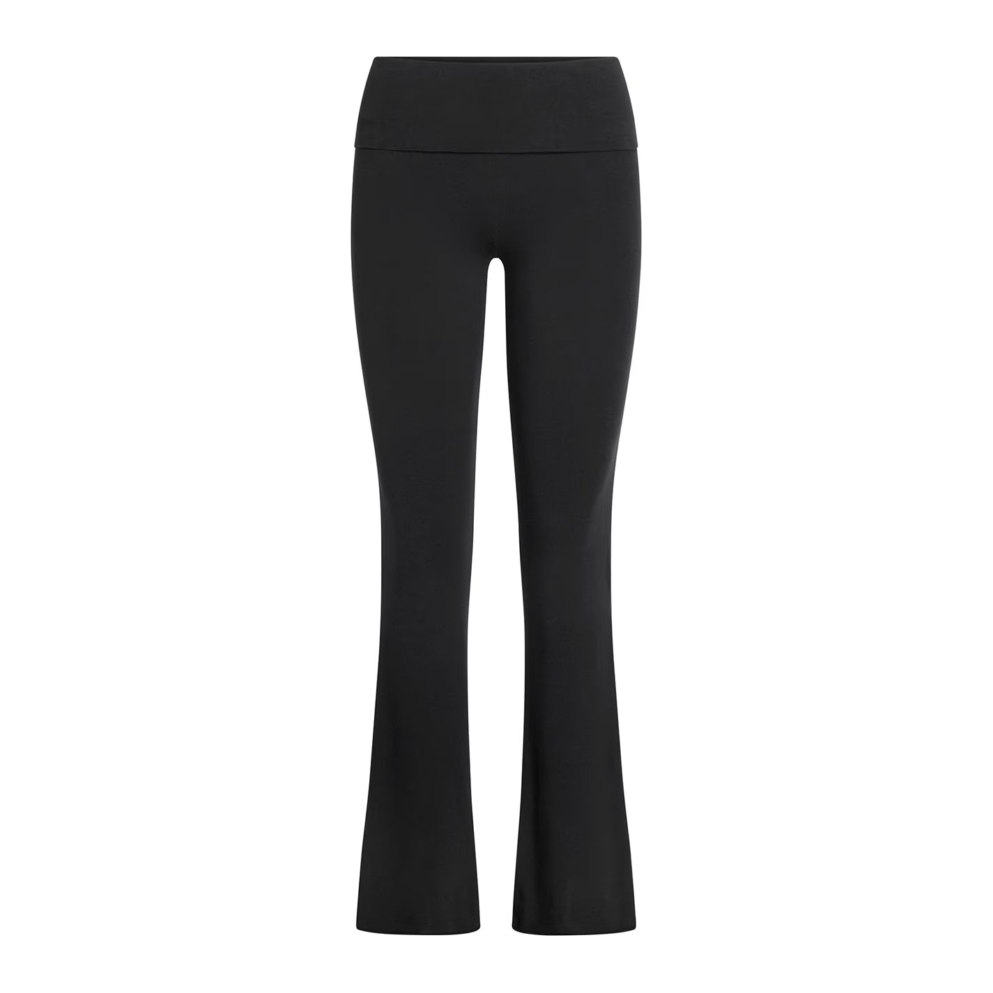 Womens Cotton Jersey Foldover Pant