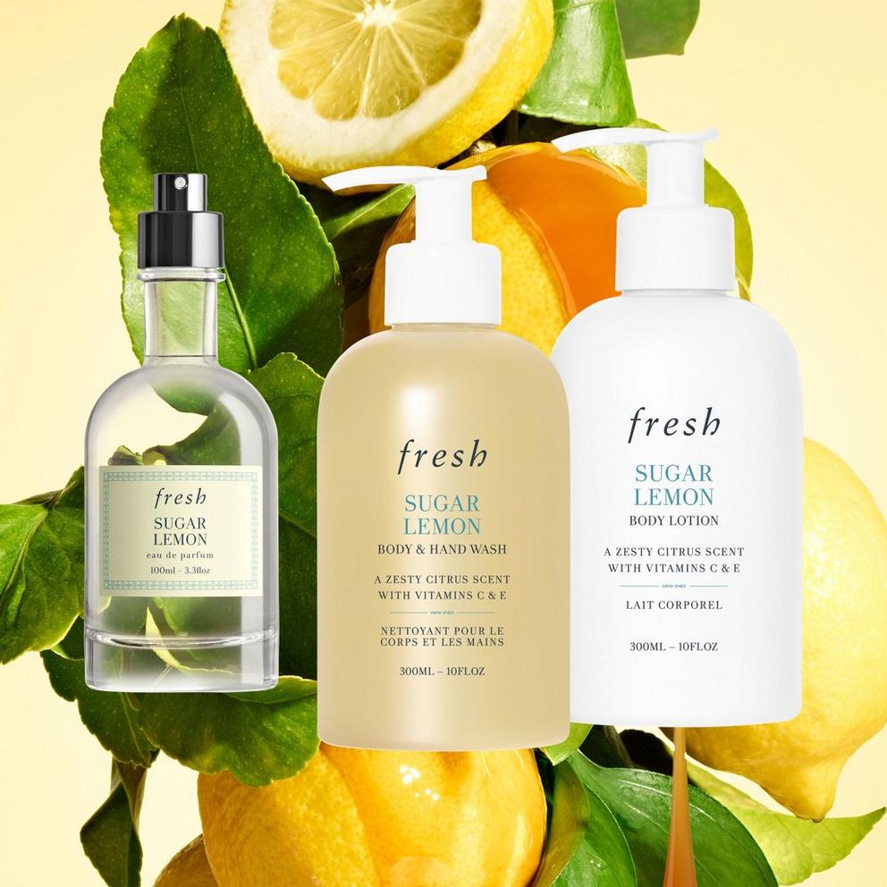 FRESH Fresh Sugar Lemon Body and Hand Wash 300ml