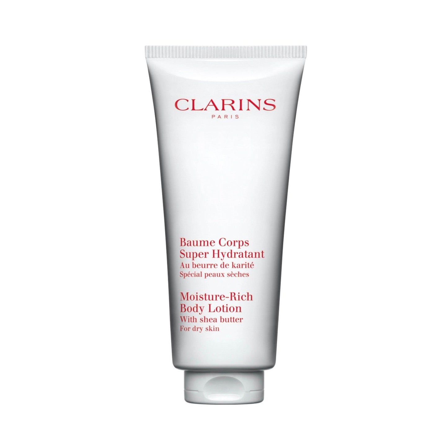 Clarins Moisture-Rich Shea Butter Body Lotion for Dry Skin