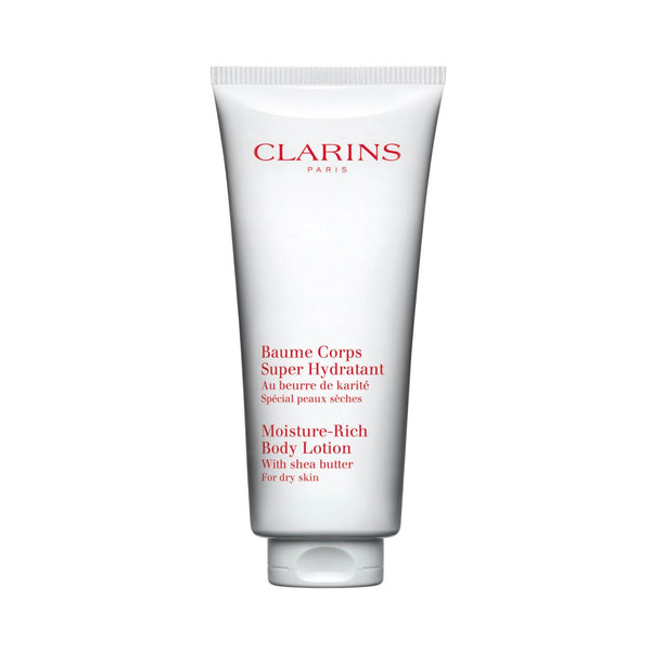 Clarins Moisture-Rich Shea Butter Body Lotion for Dry Skin