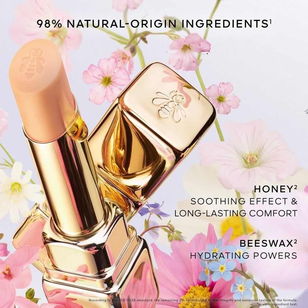 Guerlain KissKiss Bee Lift Beautifying Lip Care Primer Natural Origin