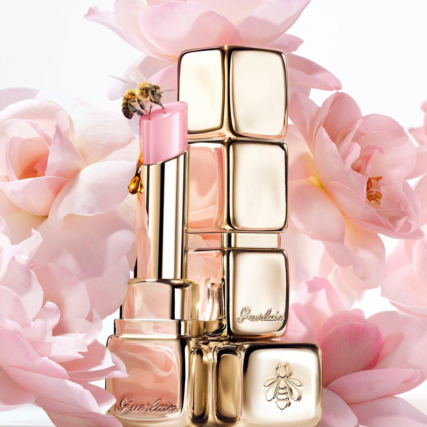 Guerlain KISSKISS BEE GLOW Natural-Origin Honey Tint Balm