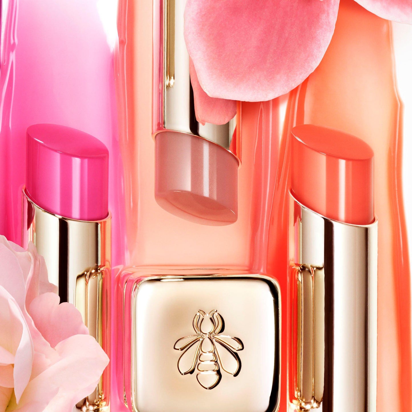 Guerlain KISSKISS BEE GLOW Natural-Origin Honey Tint Balm