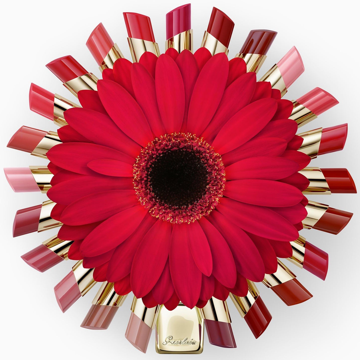 Guerlain KissKiss Shine Bloom Naturally-Derived Ingredients Lipstick