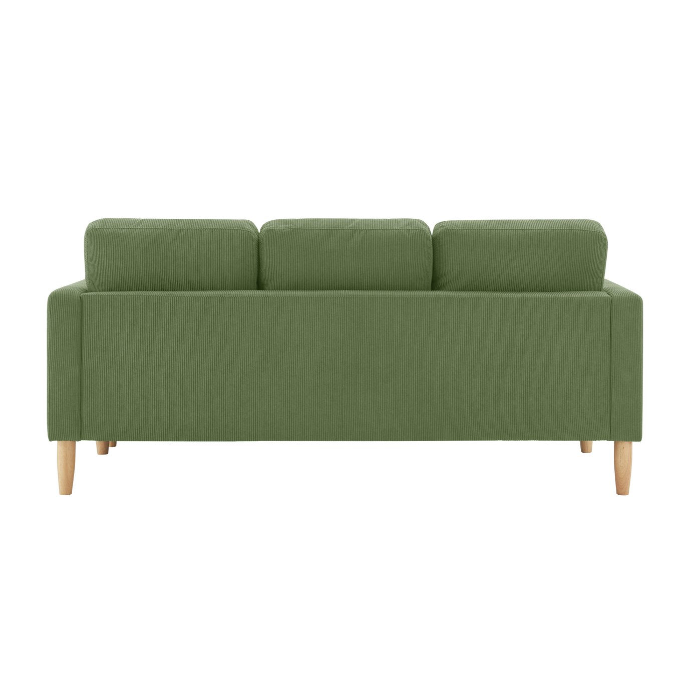 Argos Home Joshua Fabric Reversible Corner Chaise Sofa - Green