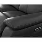 Aspire Kingsmere 3, 2 & 1 Seater Power Recliner Sofa - Black