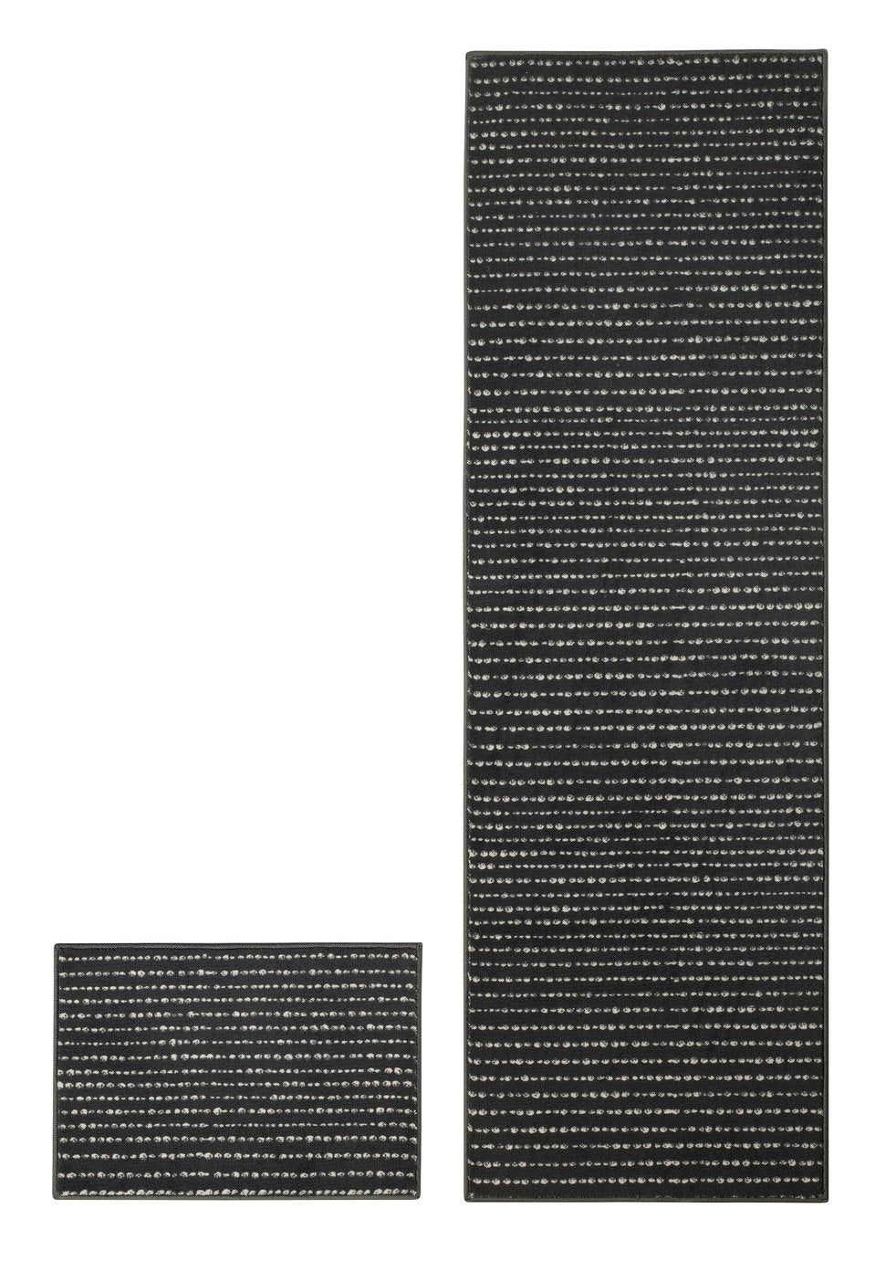 Argos Home Washable Spotted Runner & Mat Set - 180x57cm