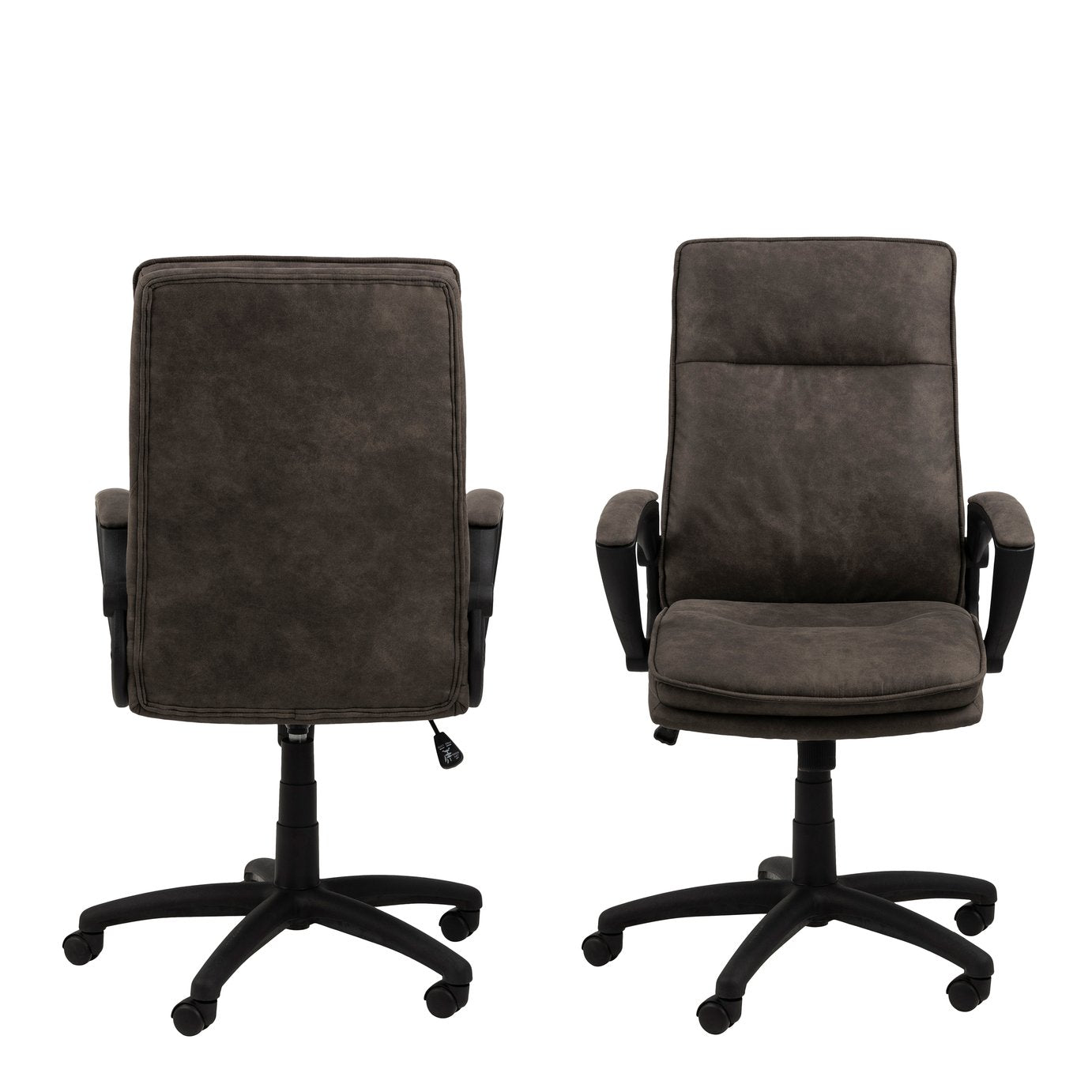 Furniture To Go Brad Faux Leather Office Chair - Black