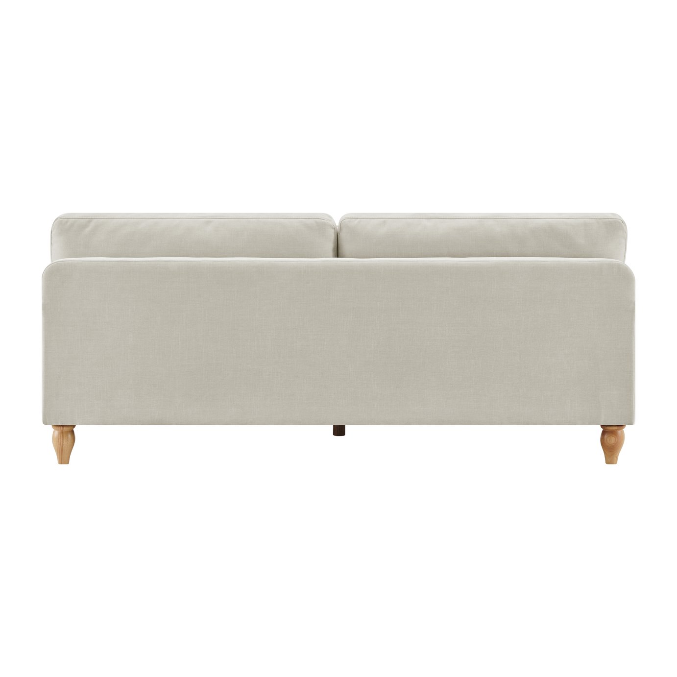 Argos Home Cynthia Fabric 3 Seater Sofa - Natural