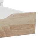 Furniture To Go Neptun 3 Drawer Office Desk - White & Oak