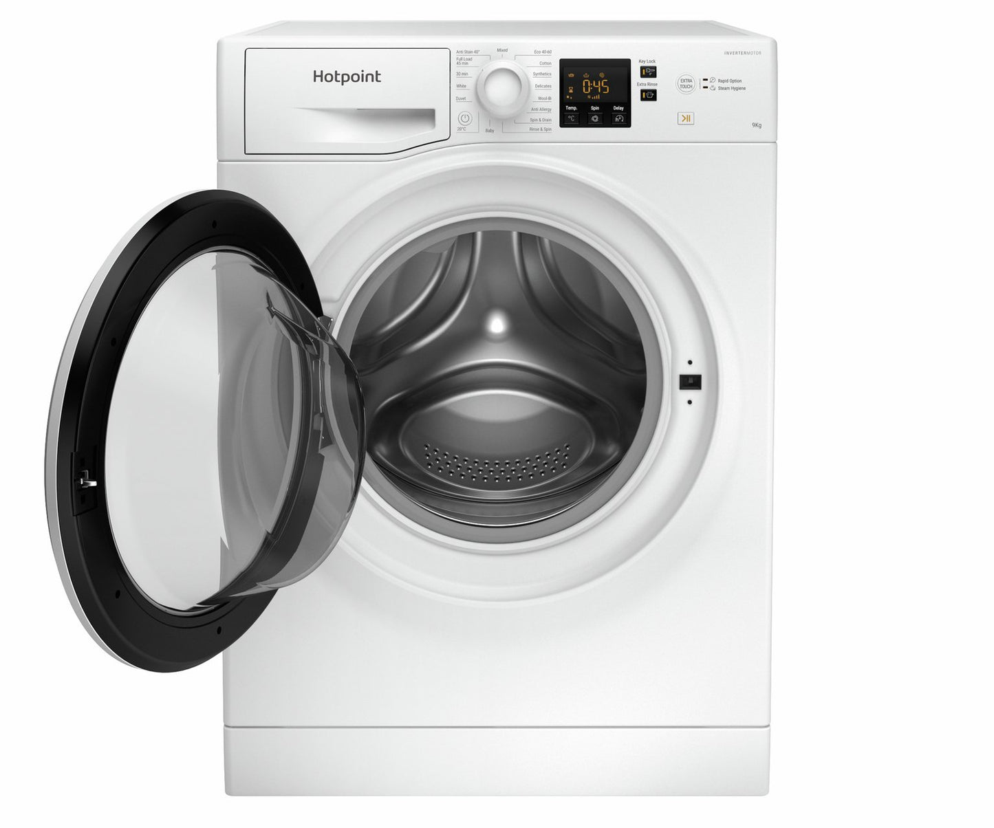 Hotpoint NSWM946WUK 9KG 1400 Spin Washing Machine - White
