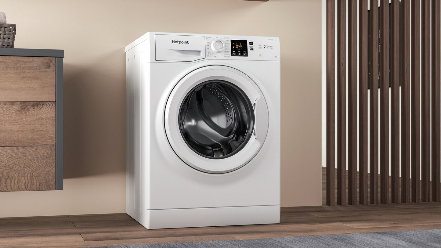 Hotpoint NSWM946WUK 9KG 1400 Spin Washing Machine - White