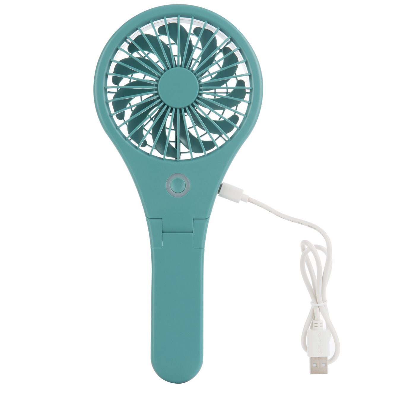 Bush Handheld and Foldable Teal Desk Fan - 4 Inch