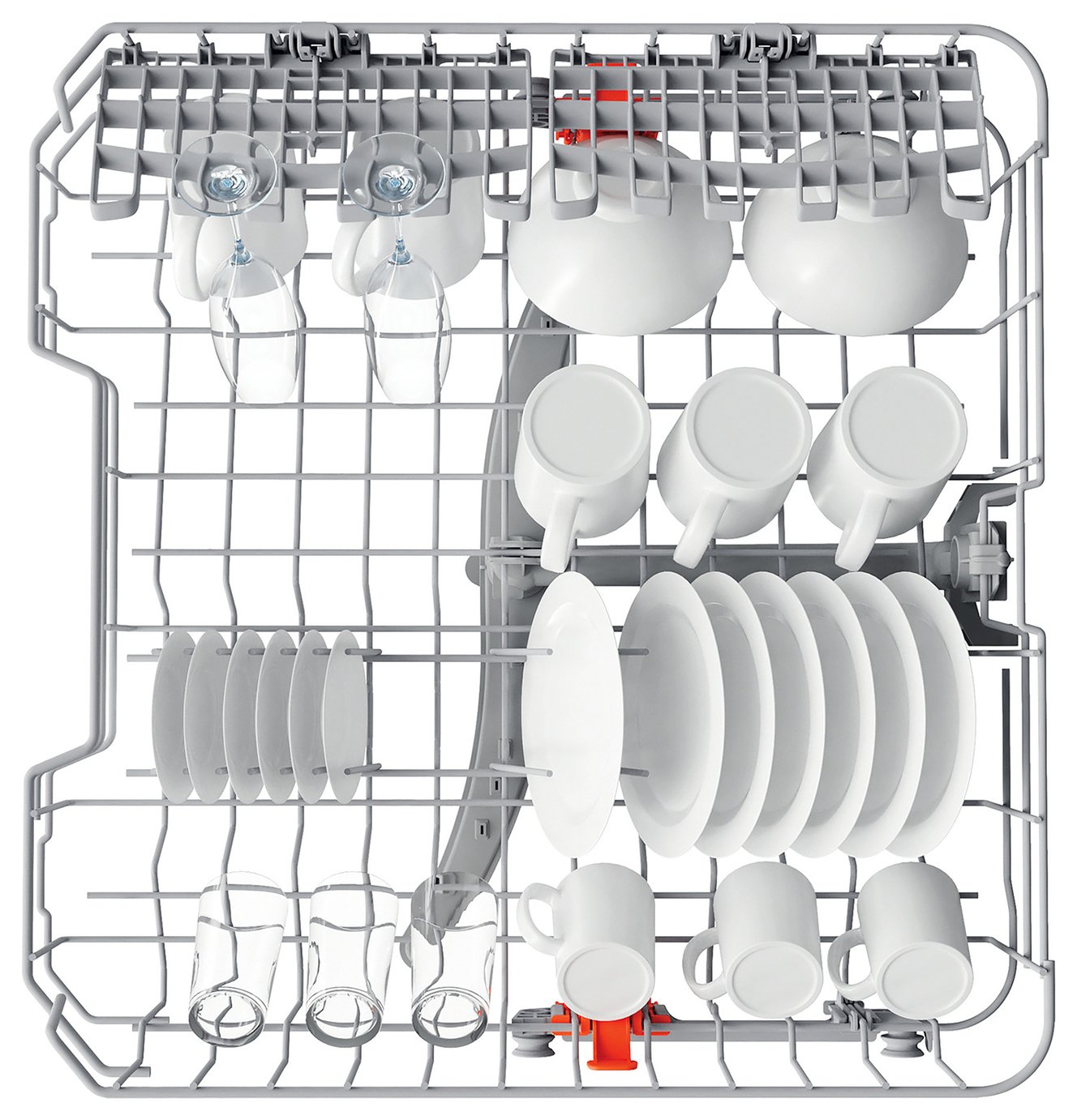Hotpoint H2F HL626 UK Full Size Dishwasher - White